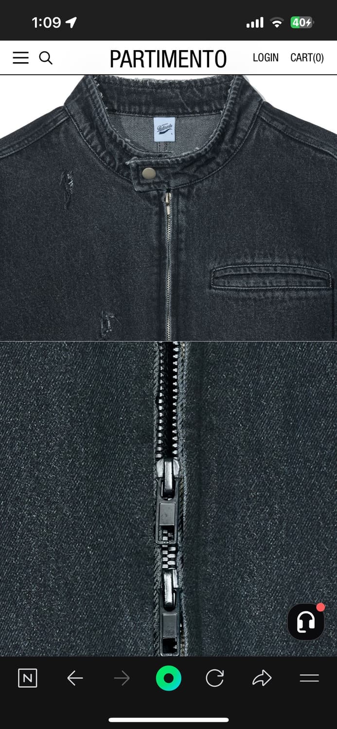 (새상품) 파타고니아 데님 자켓 상품이미지6