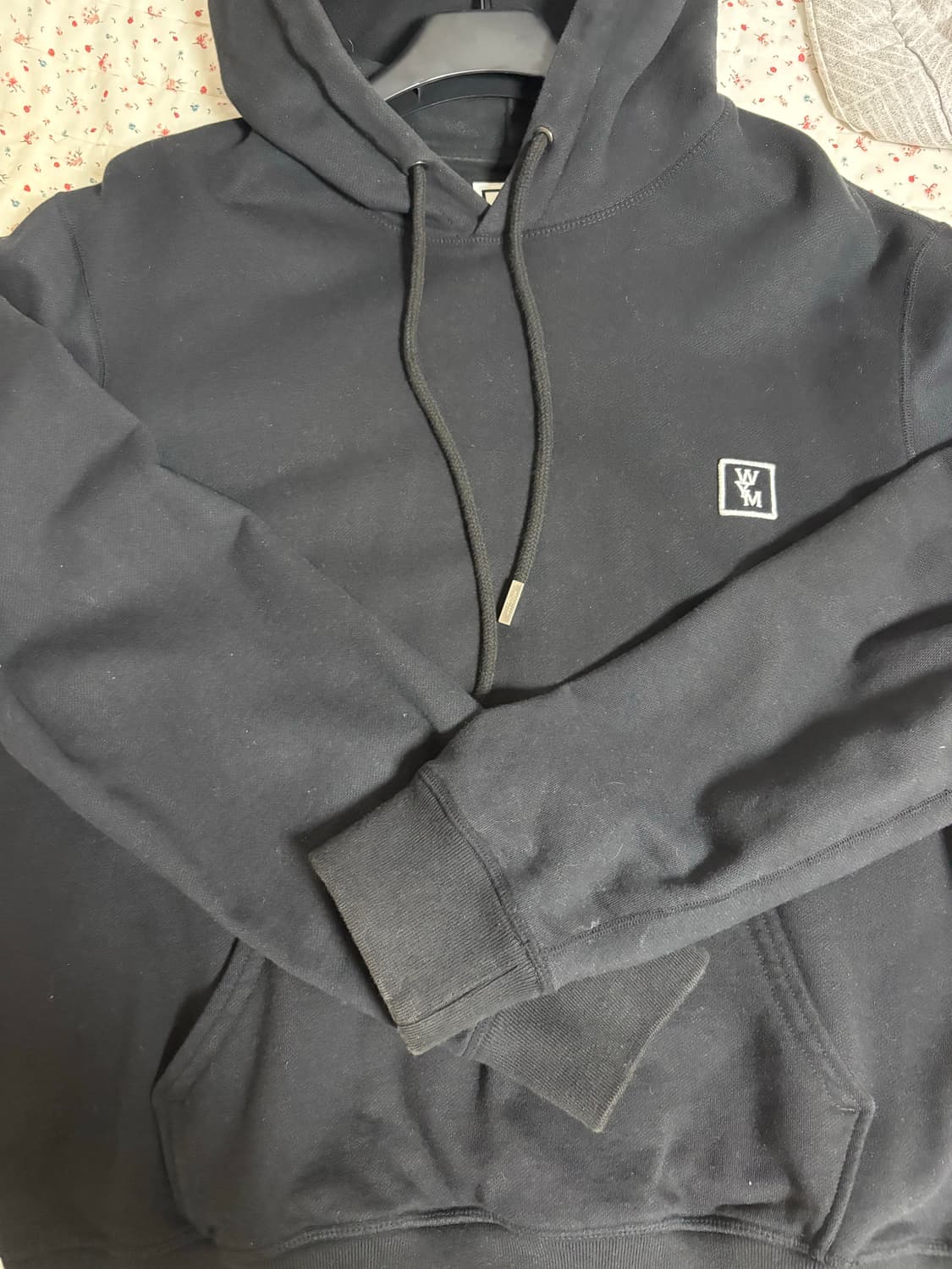 우영미 후드 백로고 후드 46 22FW 상품이미지1