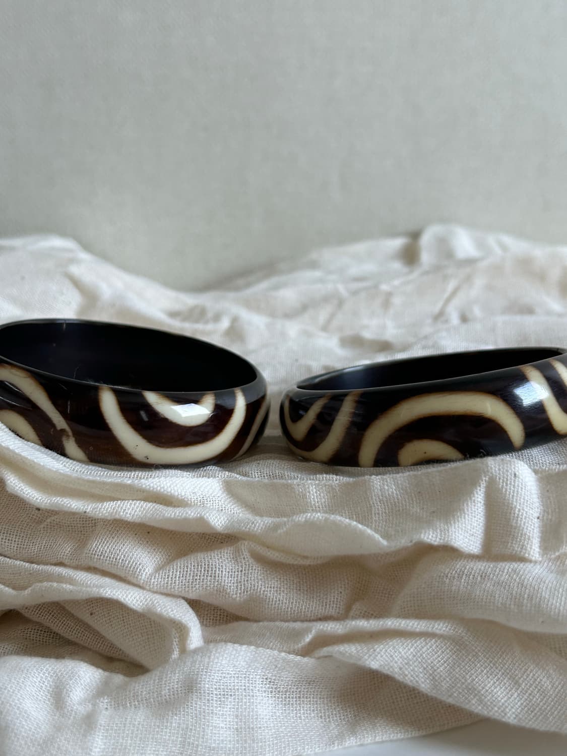 인도 우드 텍스처 뱅글 상품이미지2