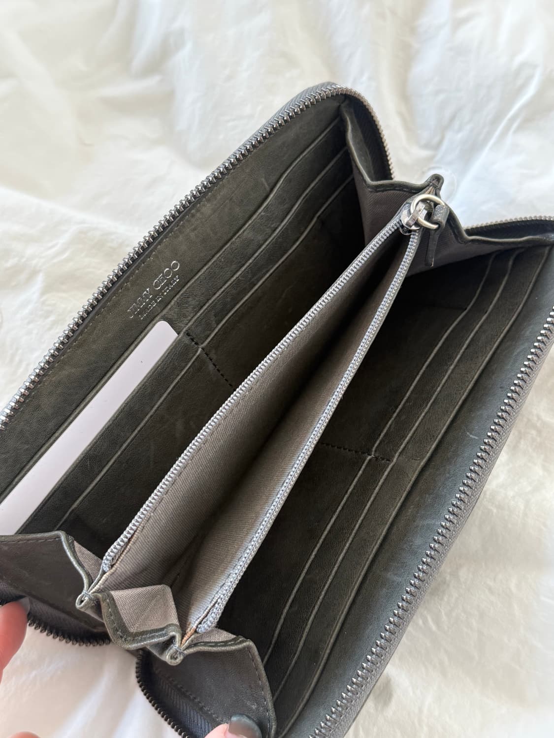 정품. 정가150만원. 지미추 별자리 스터드 장지갑 여성지갑 코인지갑 지 상품이미지6