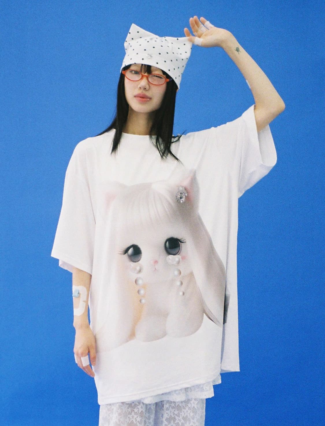 클럿스튜디오 don’t cry half t shirt 상품이미지2