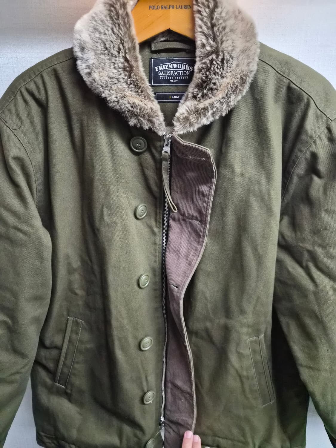 L/105) 프리즘웍스 N-1 DECK 자켓 팝니다 상품이미지3