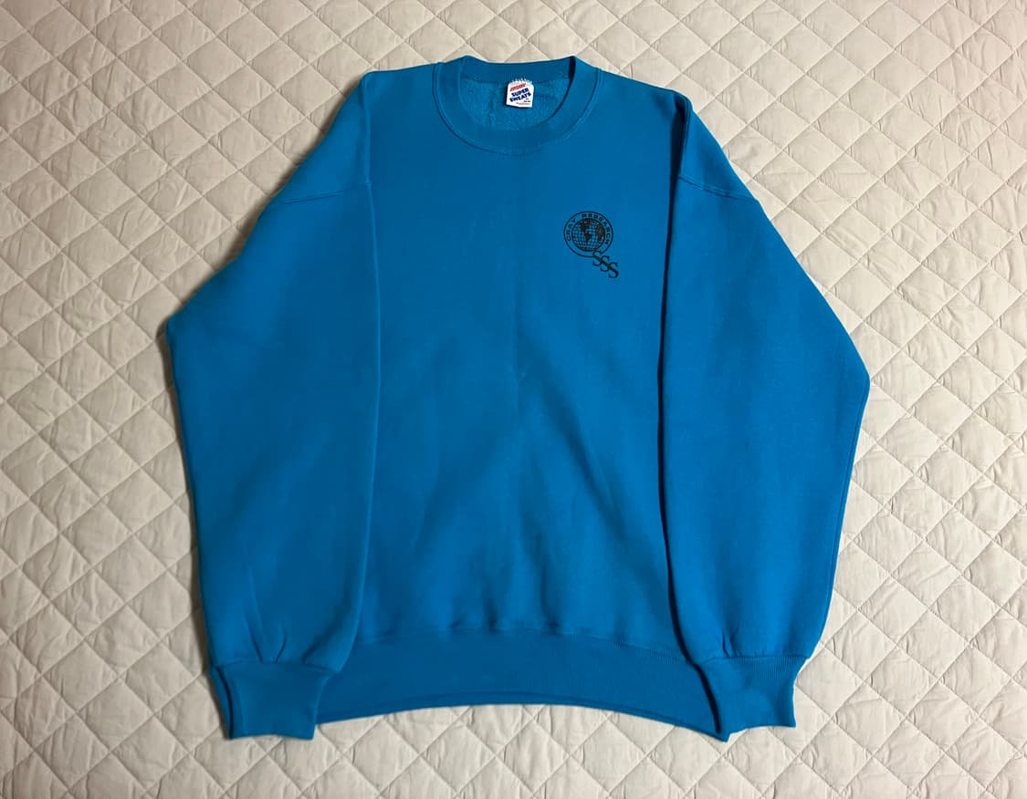 USA 빈티지 90s Jerzees 저지스 50/50 스웻셔츠 XL 러셀 상품이미지1