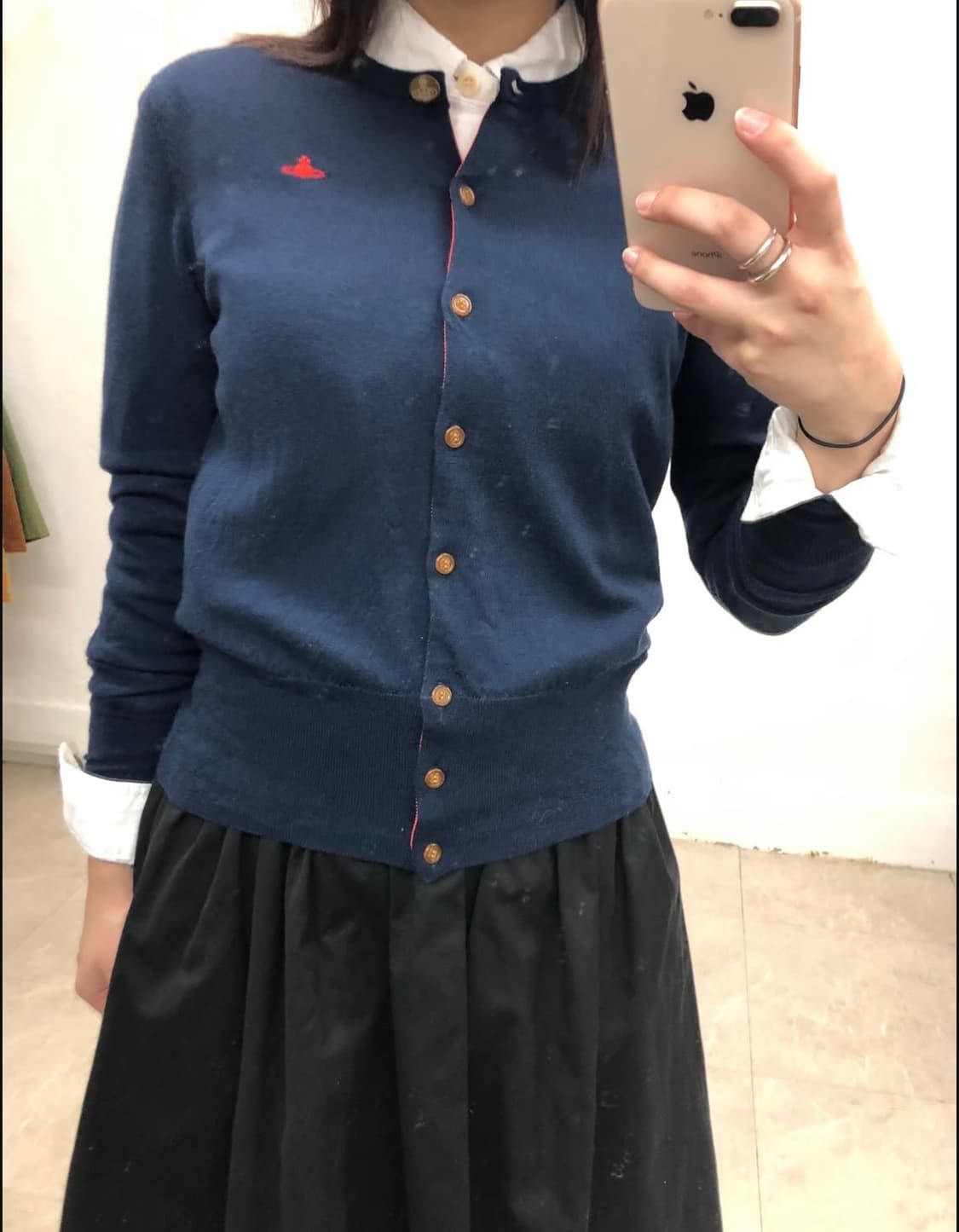 비비안 웨스트우드 라운드넥 가디건 상품이미지2