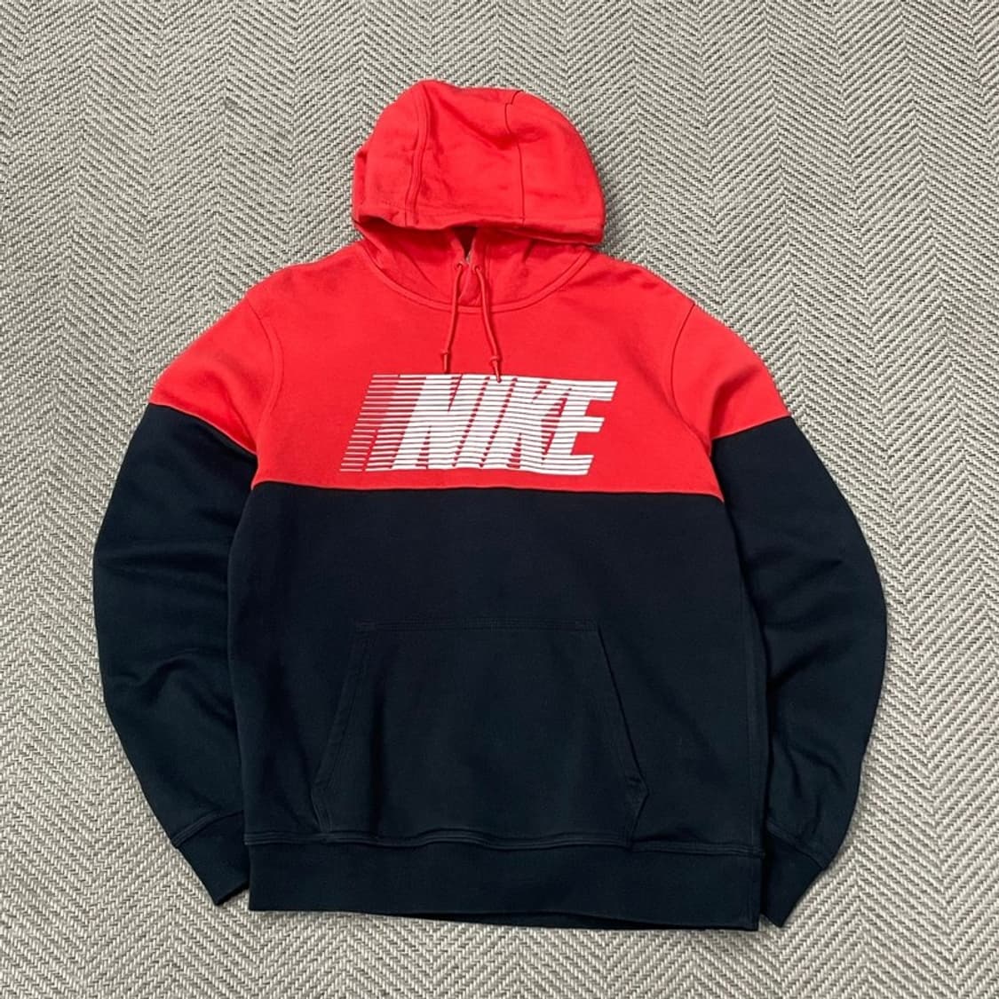 나이키 배색 후드티 v0067 상품이미지1