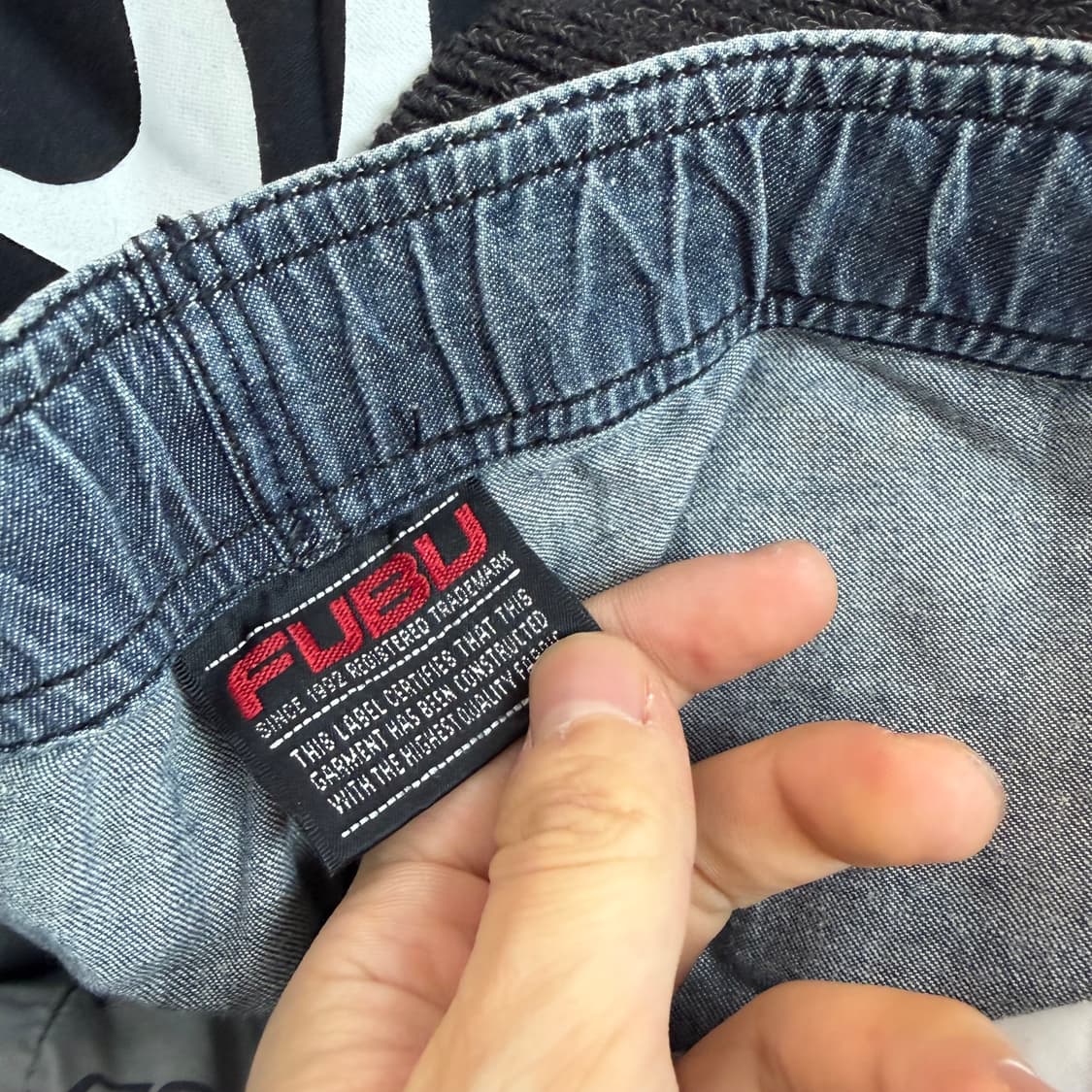 후부 올드스쿨 사이드라인 데님 팬츠 상품이미지8