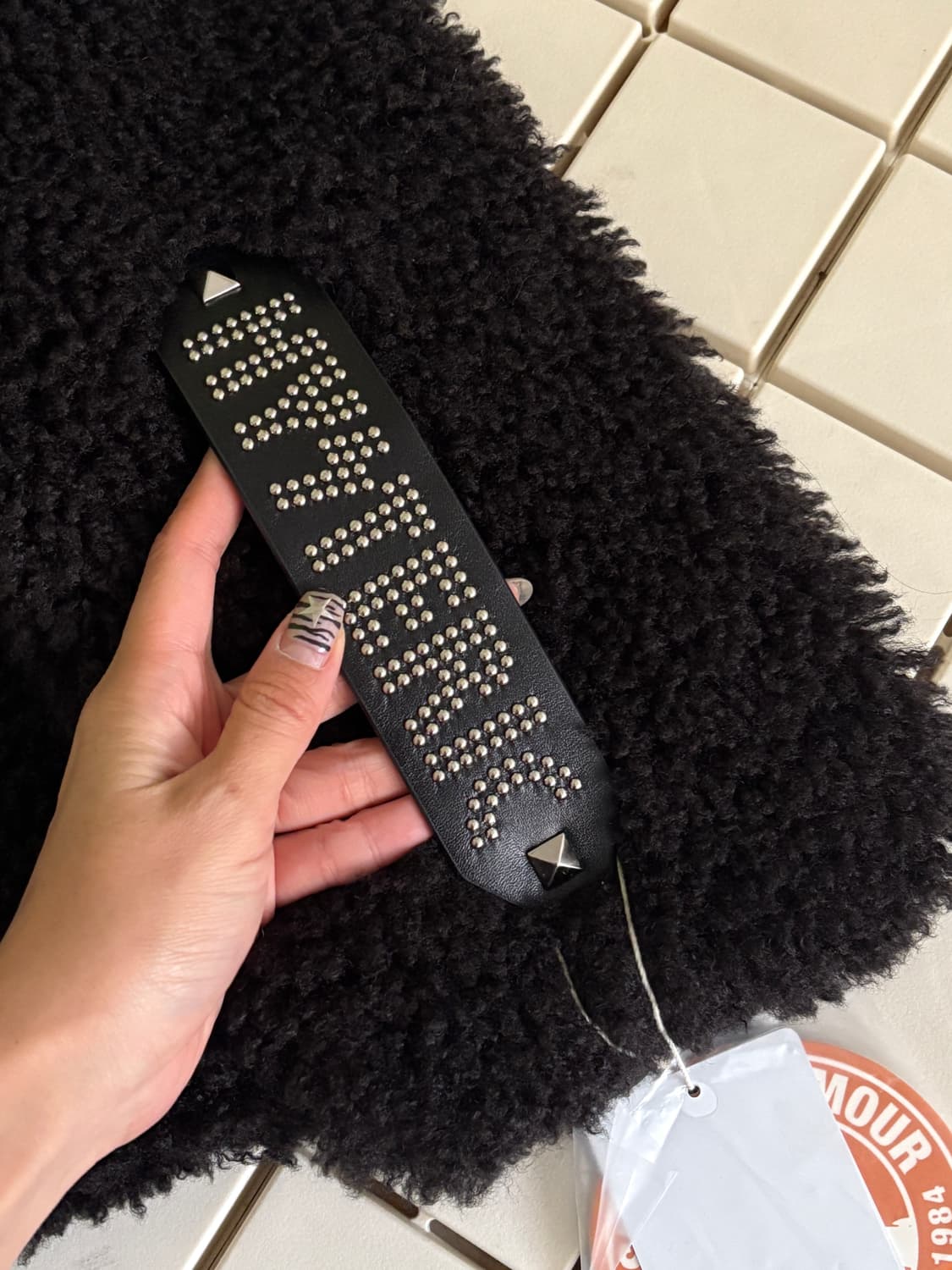 히스테릭 스터드 벨트 머플러(라스트) 상품이미지9