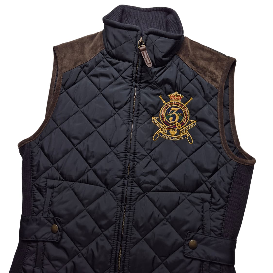 [S] 폴로 랄프로렌 크레스트로고 퀄팅조끼집업 상품이미지2