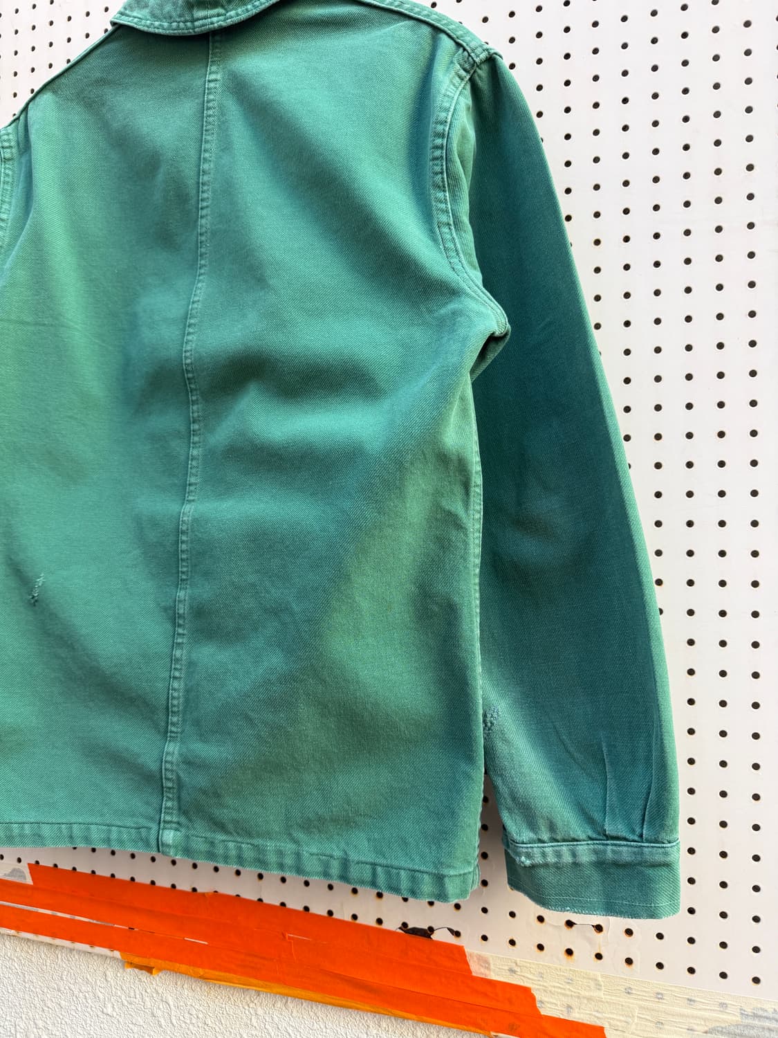 1950s OLD MODEL FADED GREEN 프렌치워크자켓 상품이미지10