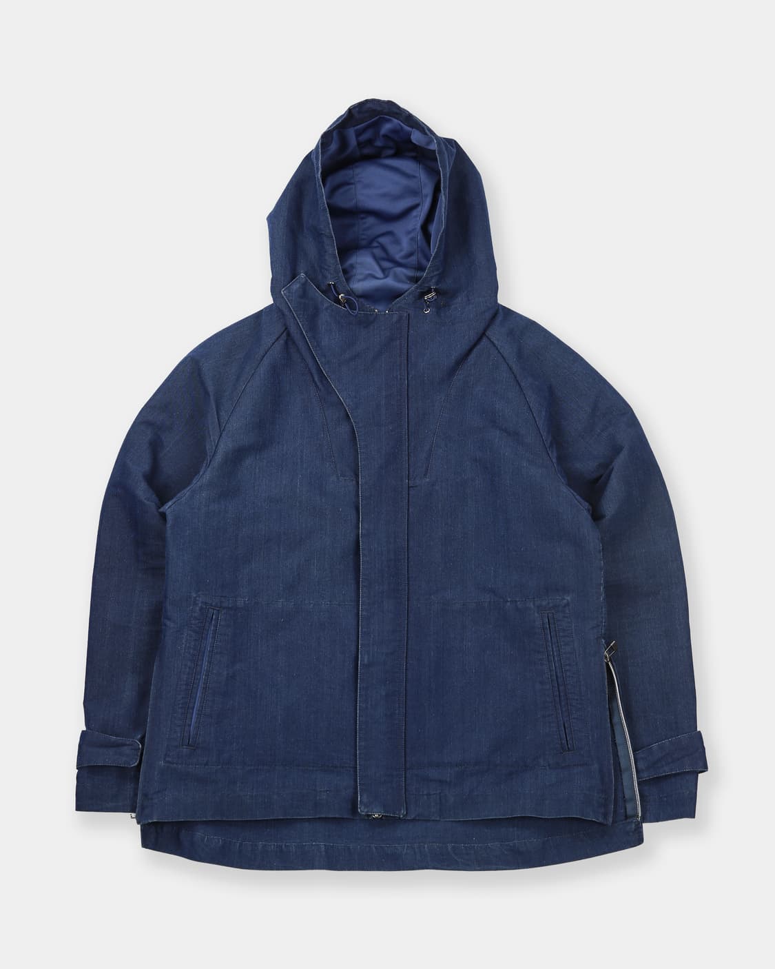 Slow Gun Indigo Denim Hooded Jacket 상품이미지1