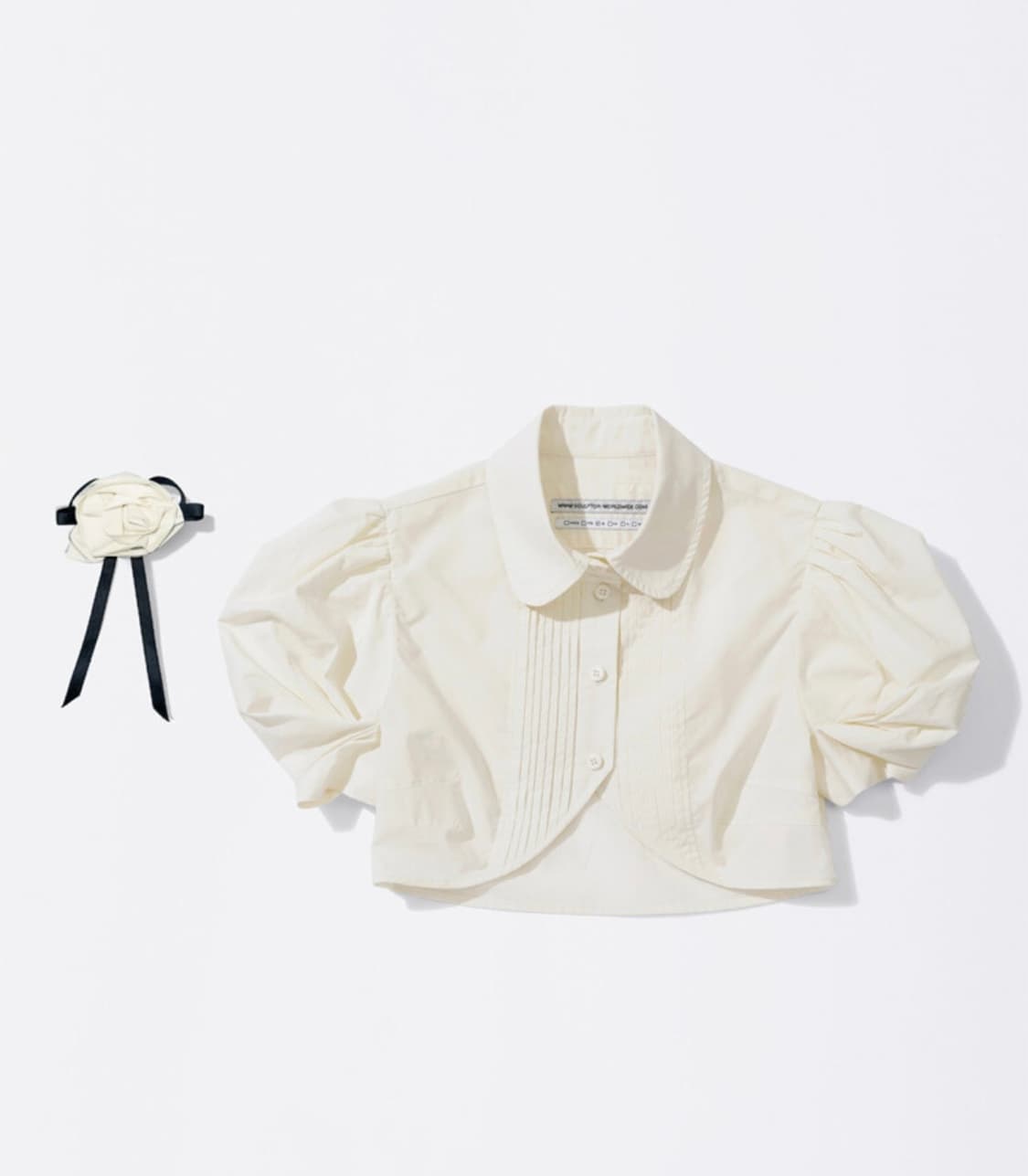 스컬프터 로제타 베이비 셔츠 아이보리 상품이미지3