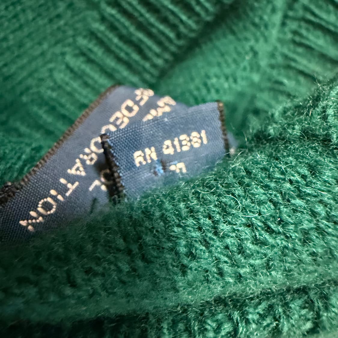 폴로 랄프로렌 램스울 브이넥 니트  상품이미지4