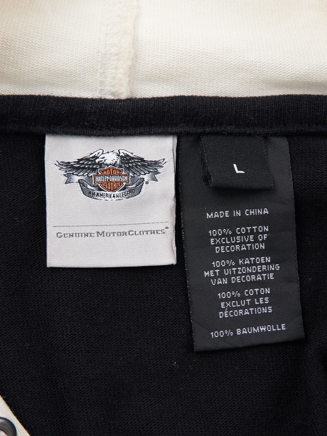 Harley Davidson 윙 레터링 프린팅 후드집업 상품이미지9