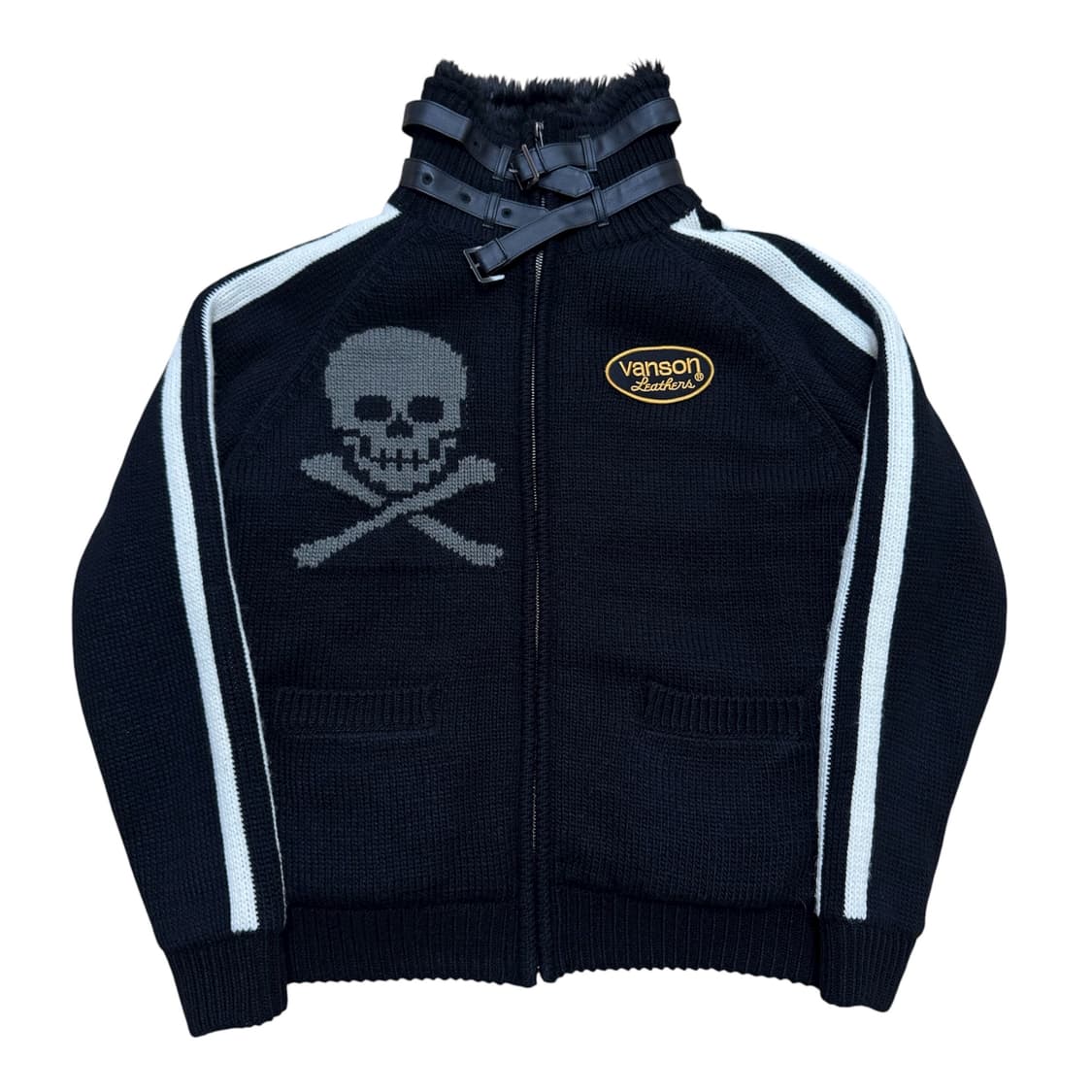 밴슨 본 스컬 코위찬 자켓 상품이미지2