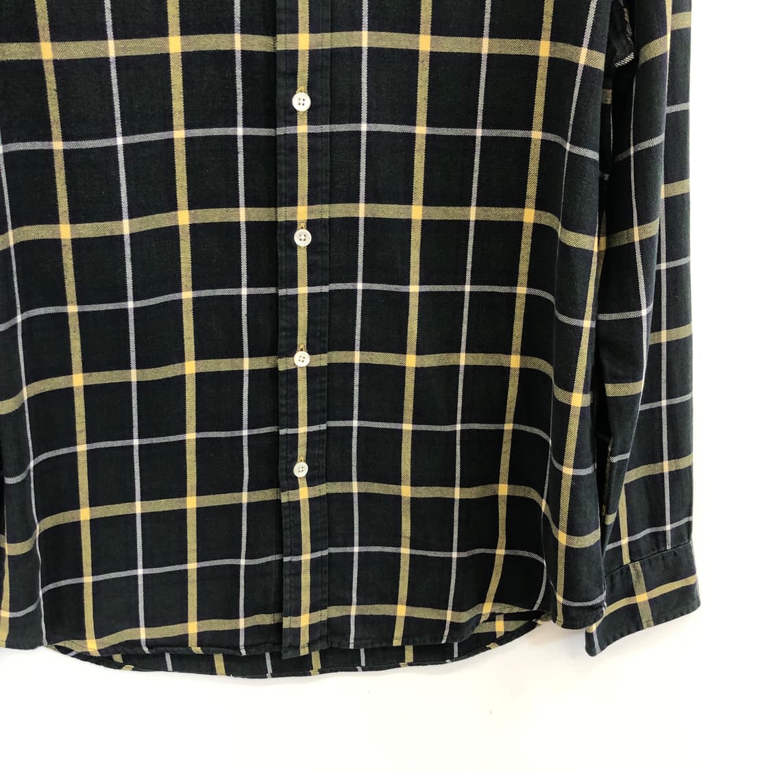 빈폴 자수로고 그린 체크셔츠 100 상품이미지3