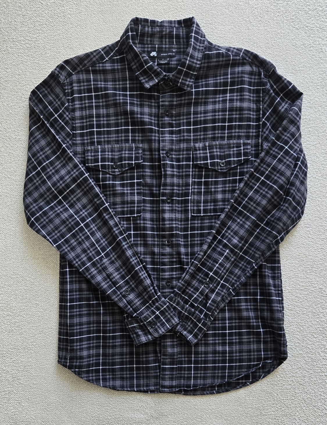 나이키 SB 체크 셔츠 상품이미지1