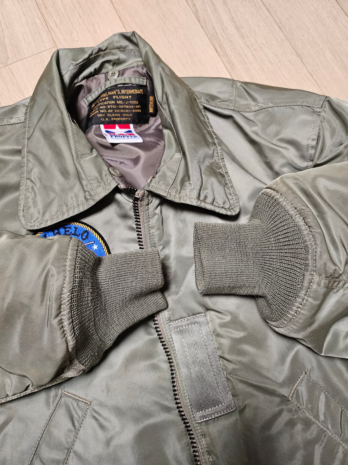 미 공군 플라이트 ma-1 자켓 상품이미지1