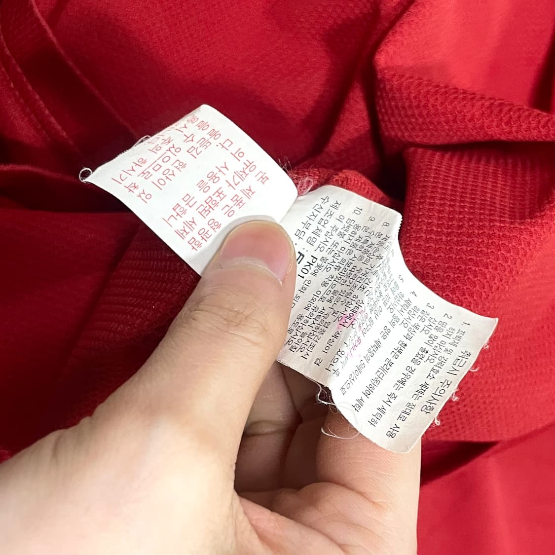 코오롱스포츠 레드 기능성 긴팔티셔츠 여성90 상품이미지6