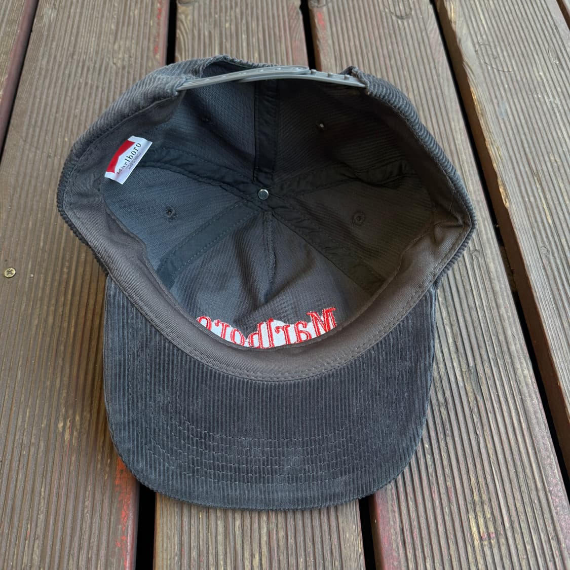 말보로 차콜/레드 캡 상품이미지3