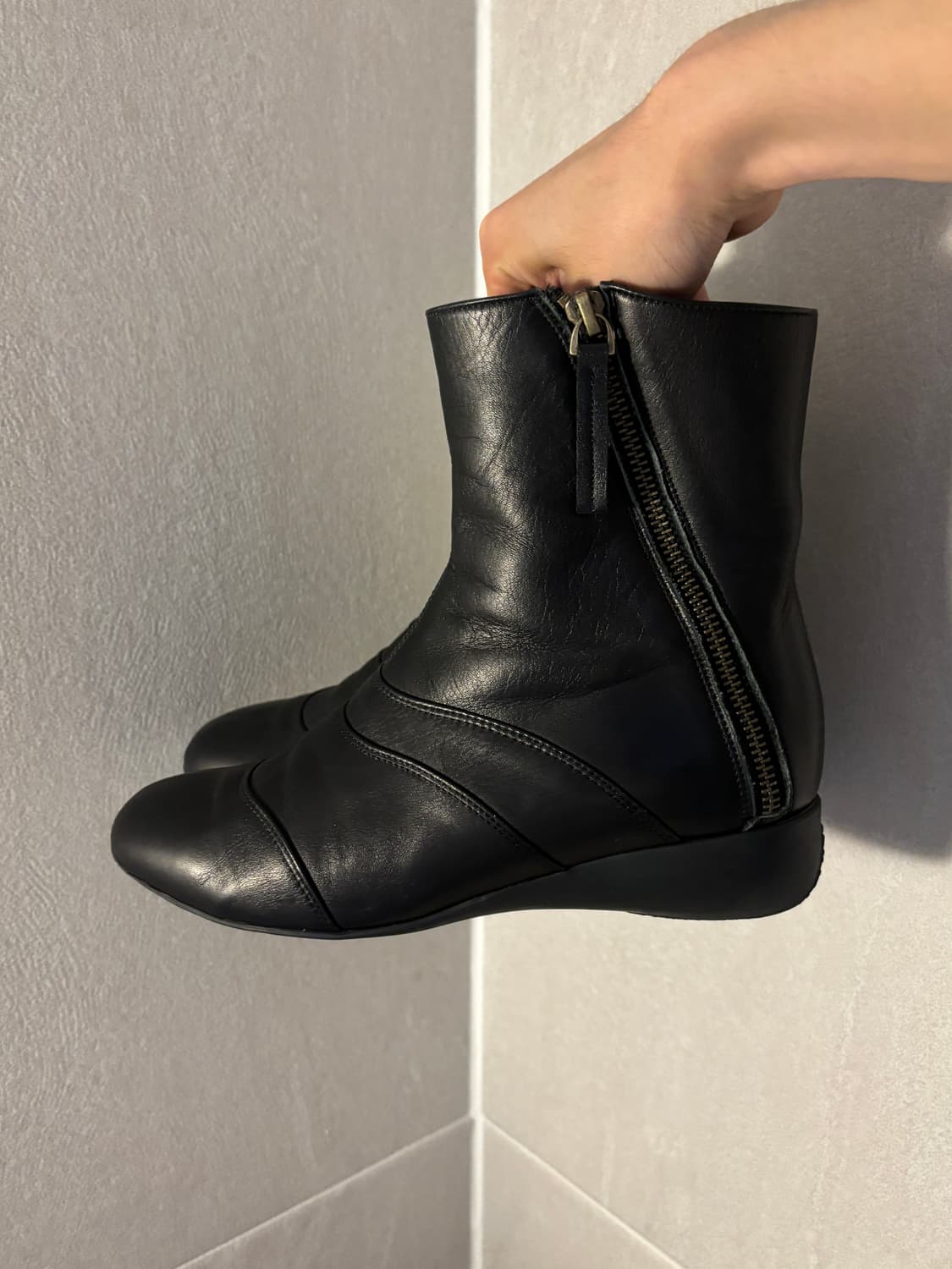 Casprini 레더 집업 부츠 상품이미지2