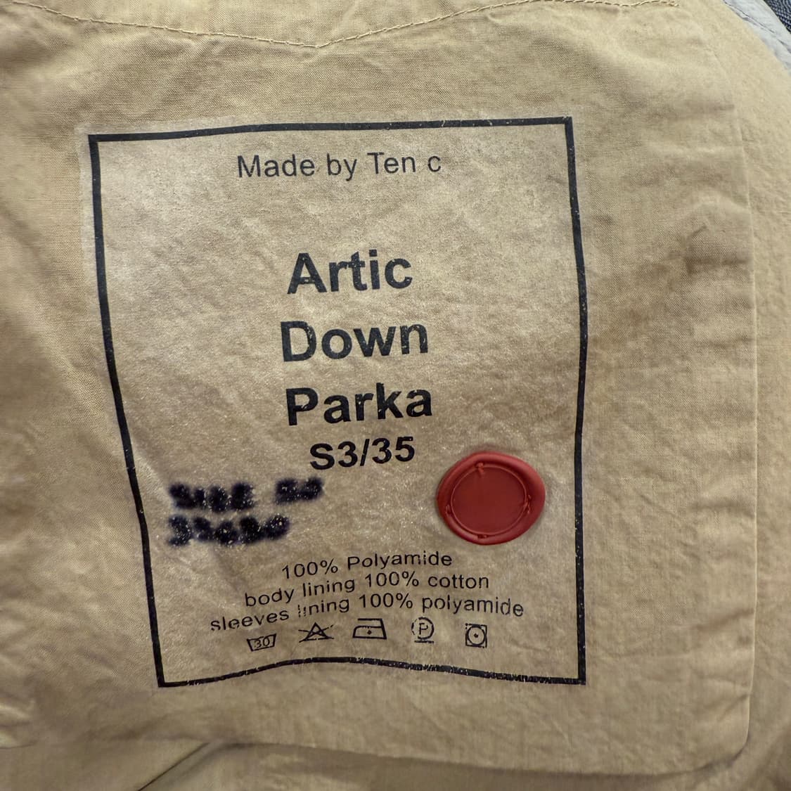 텐씨 아틱파카 50 사이즈 상품이미지4