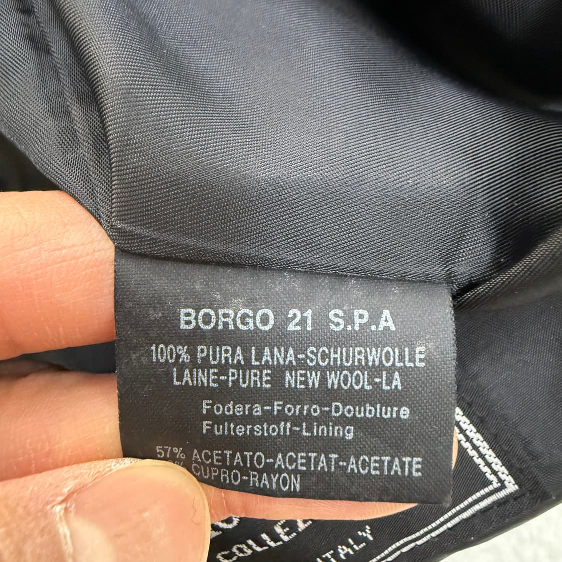 실측확인 조르지오 아르마니 블레이저 0323T 상품이미지4