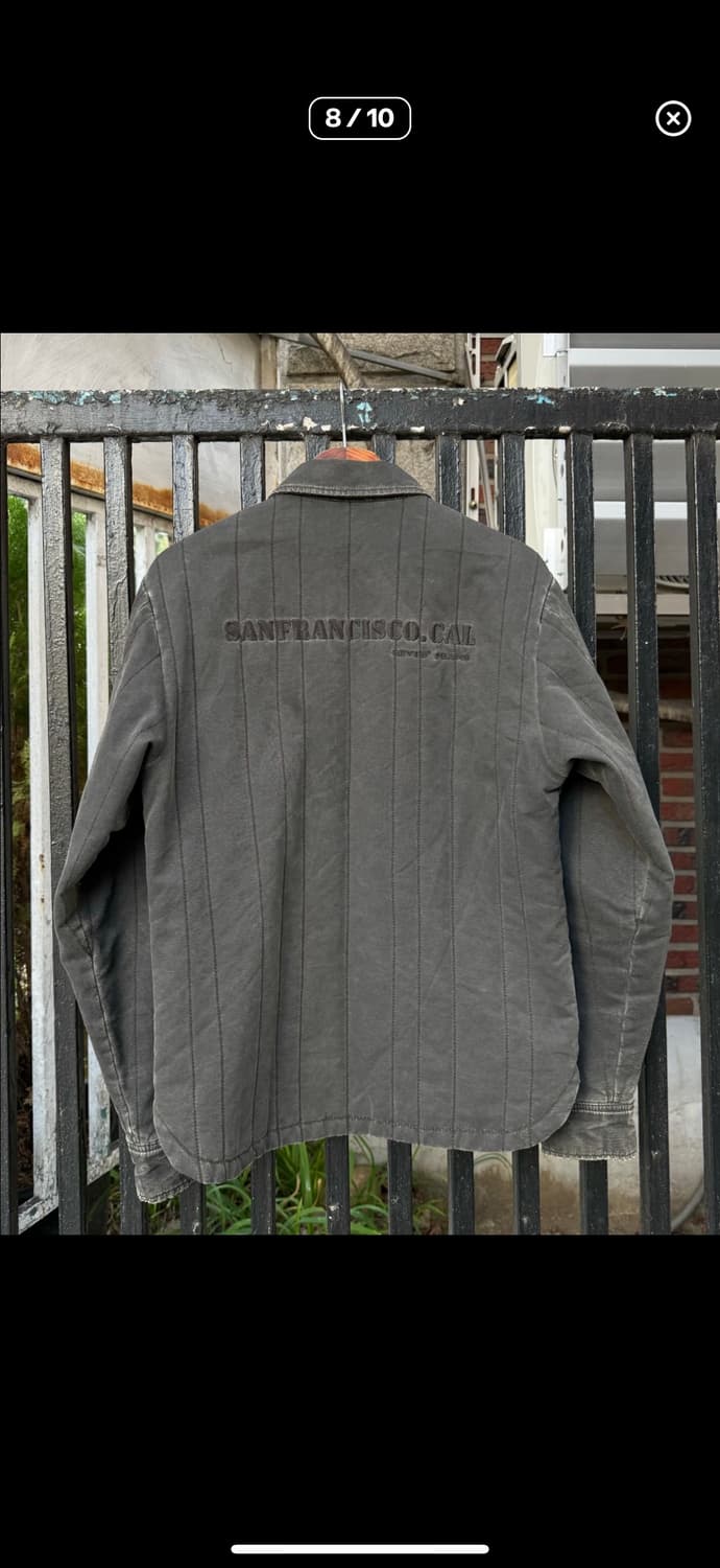 jpn The Domon 바시티 양가죽자켓, Levis 누빔 데님자켓 상품이미지8