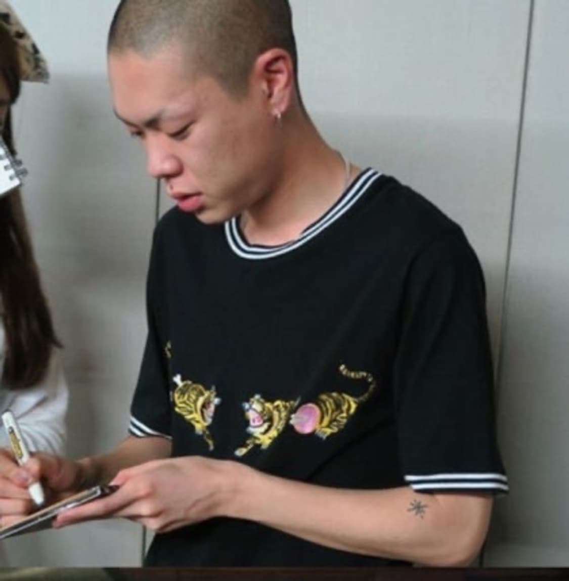 언더커버 15ss 호랑이고기 반팔 상품이미지1