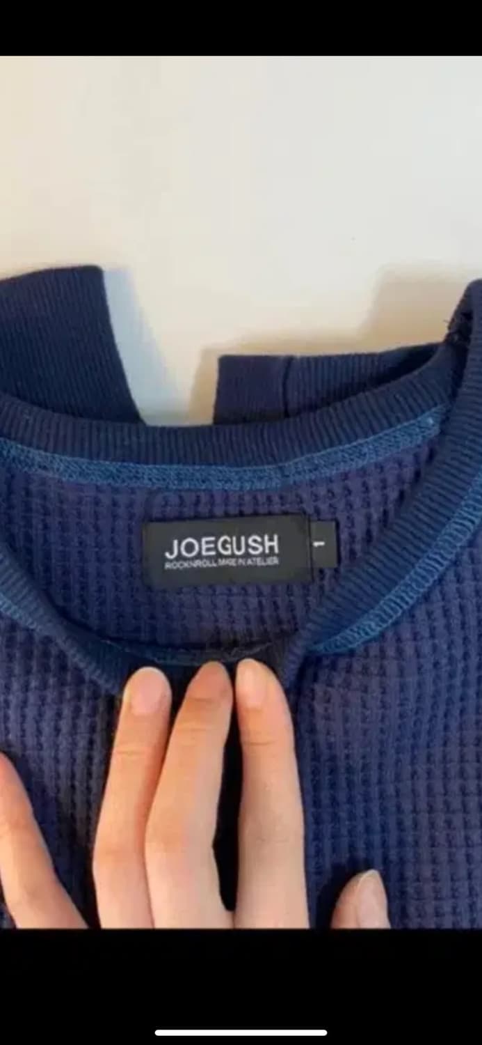 조거쉬 joegush FS Waffle Knit (Navy) 상품이미지4