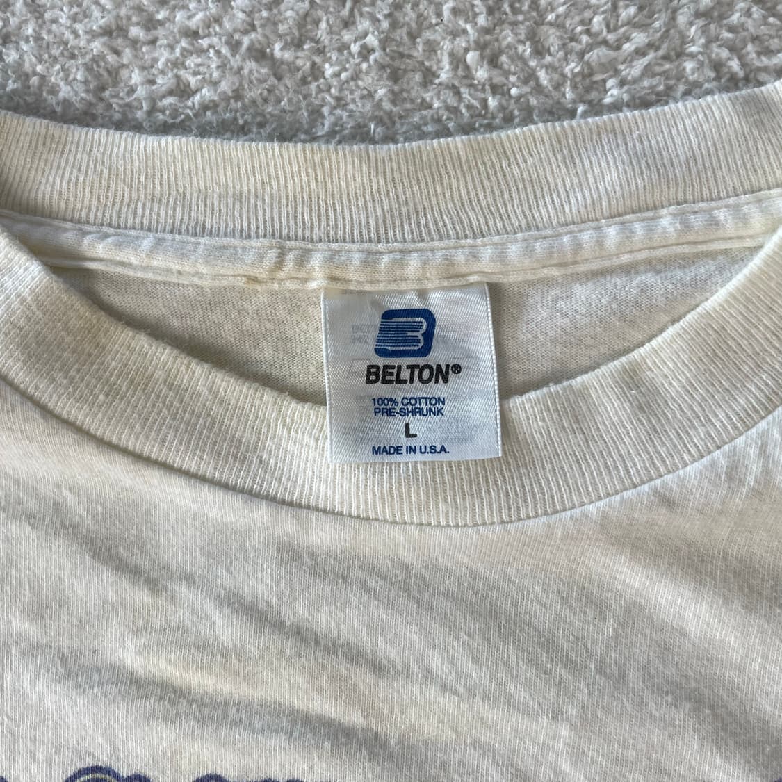 90s 벨톤 빈티지 포그 싱글스티치 티셔츠  상품이미지7