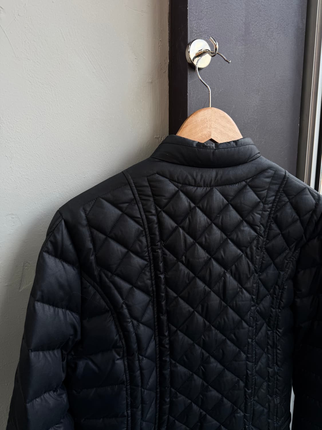 48/ 발망 나일론 퀄팅패딩 바이커 자켓 상품이미지9