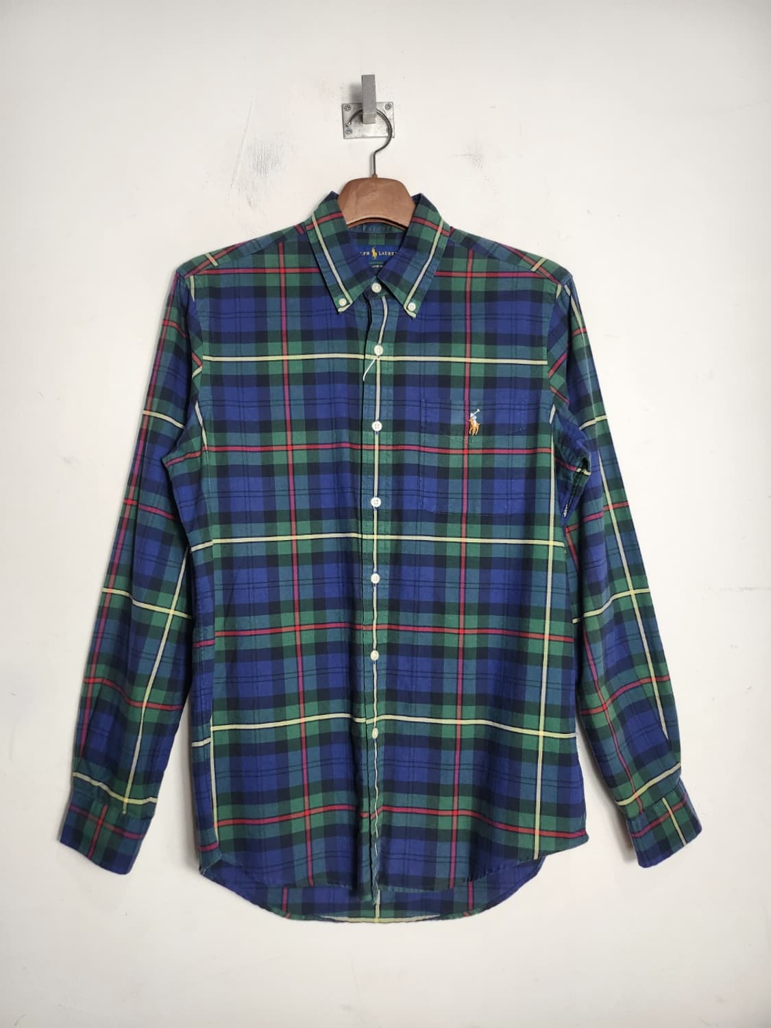 S 폴로 랄프로렌 타탄 체크 셔츠 상품이미지1