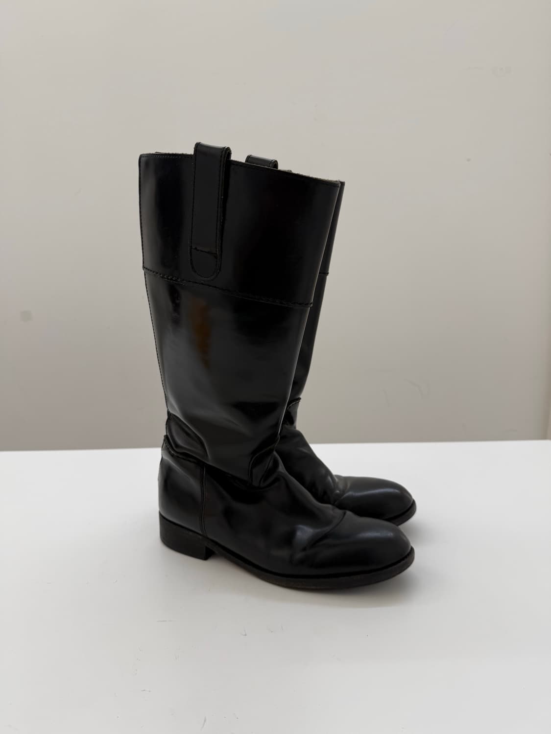 준야 와타나베 whole cow leather long boots  상품이미지5