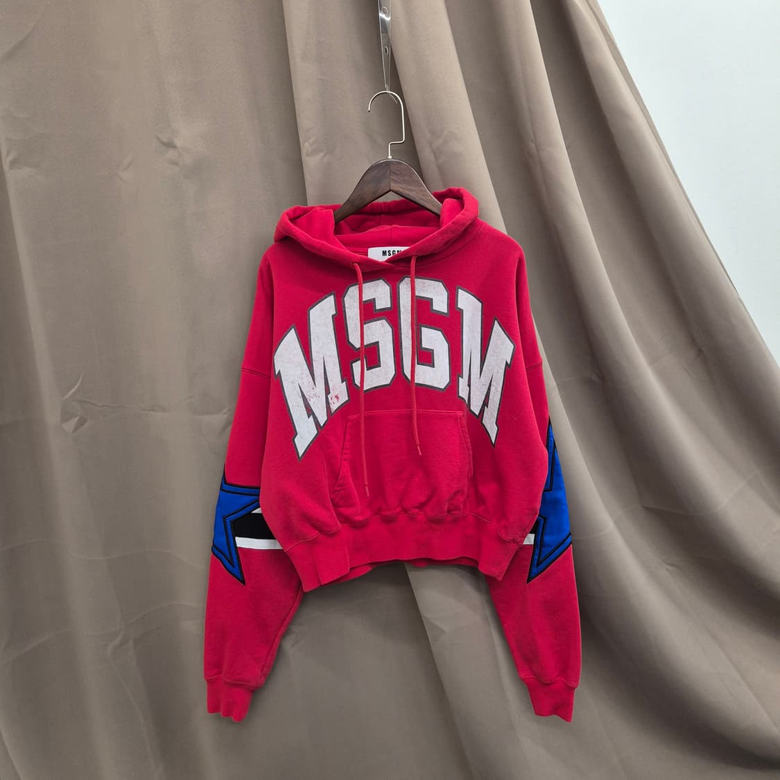 MSGM 스타 안타르시아 럭비 후디 XS 상품이미지1
