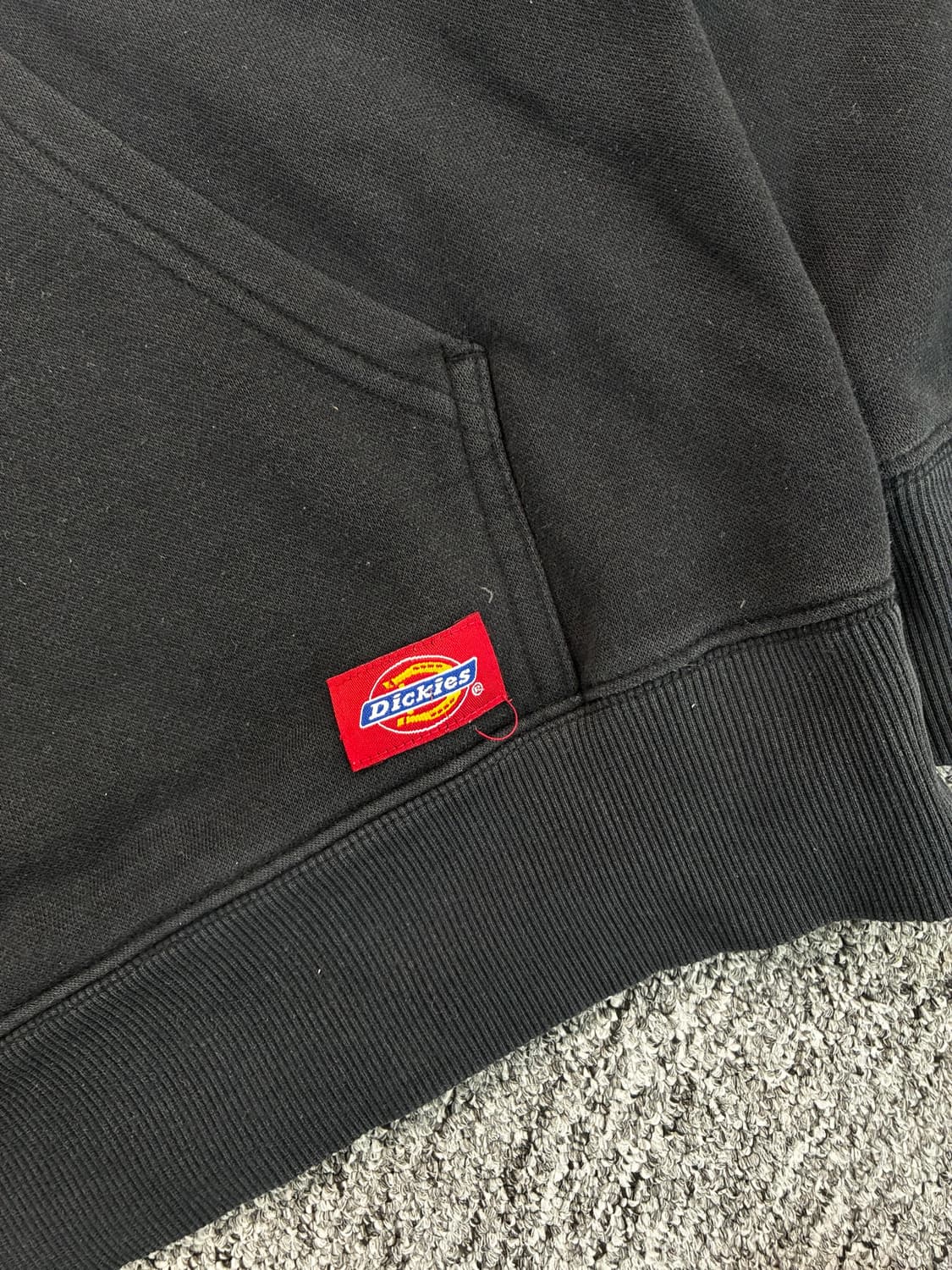 디키즈 블랙 오리지널 프린팅 후드티 M 상품이미지8