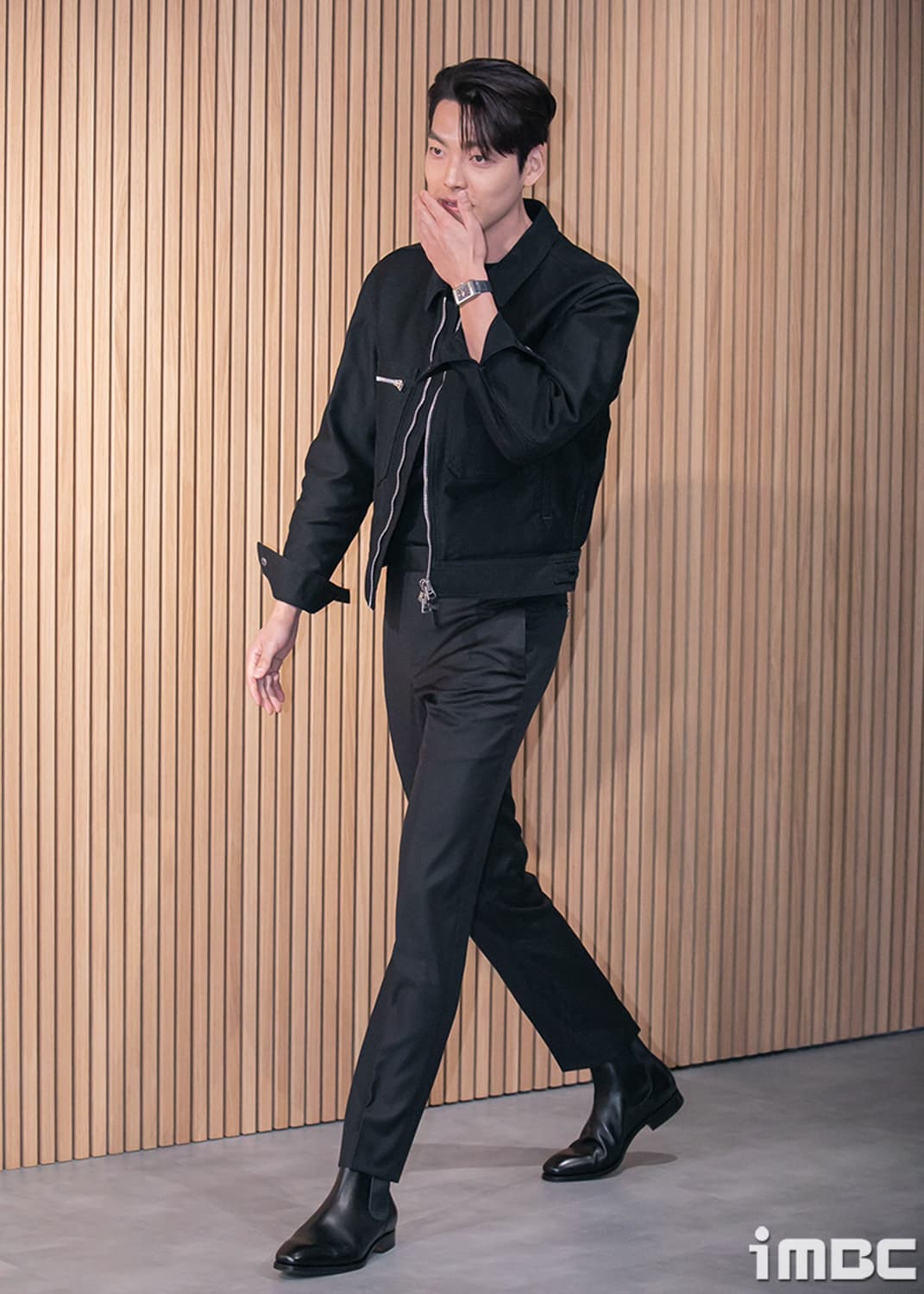 톰포드 브러시드 코튼 블루종 자켓  상품이미지1