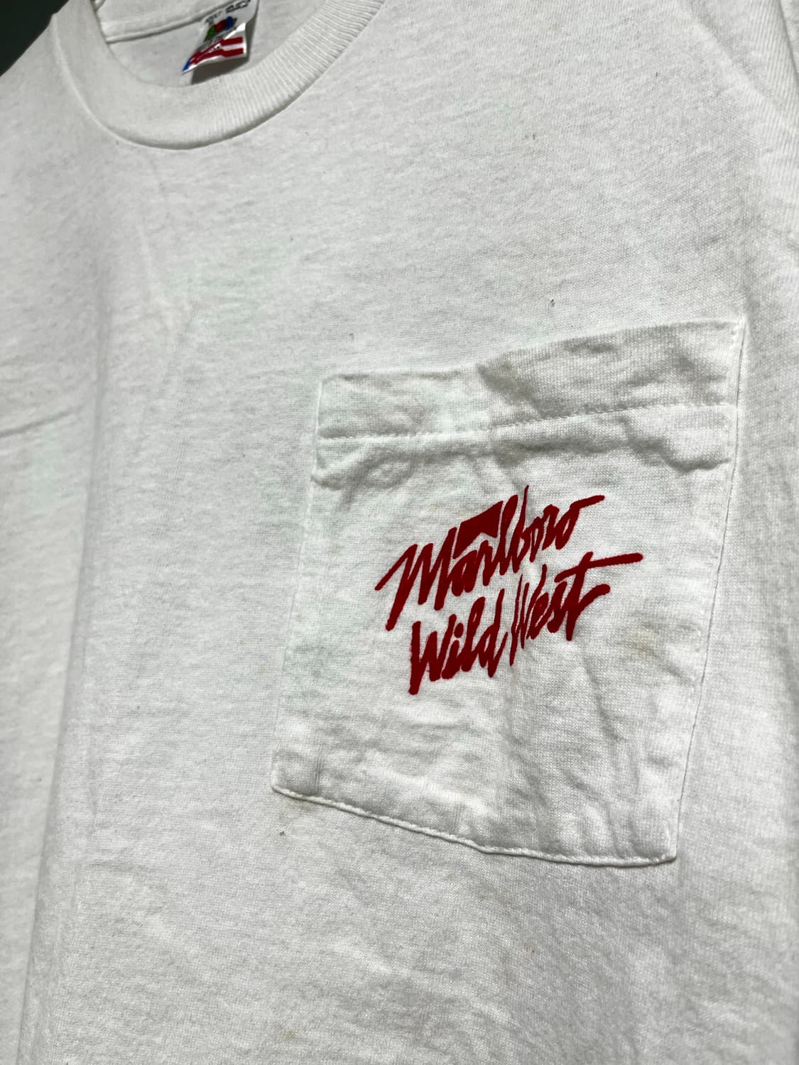 90s Marlboro wild west XL 빈티지 말보로 포켓티 상품이미지4