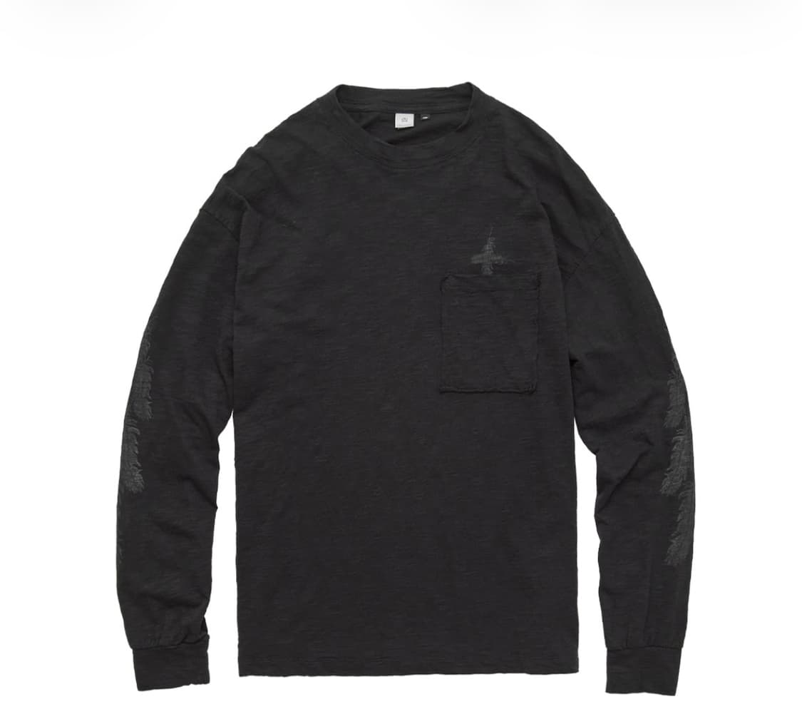 3 폴리테루 1011 페더 롱 슬리브 블랙 상품이미지1