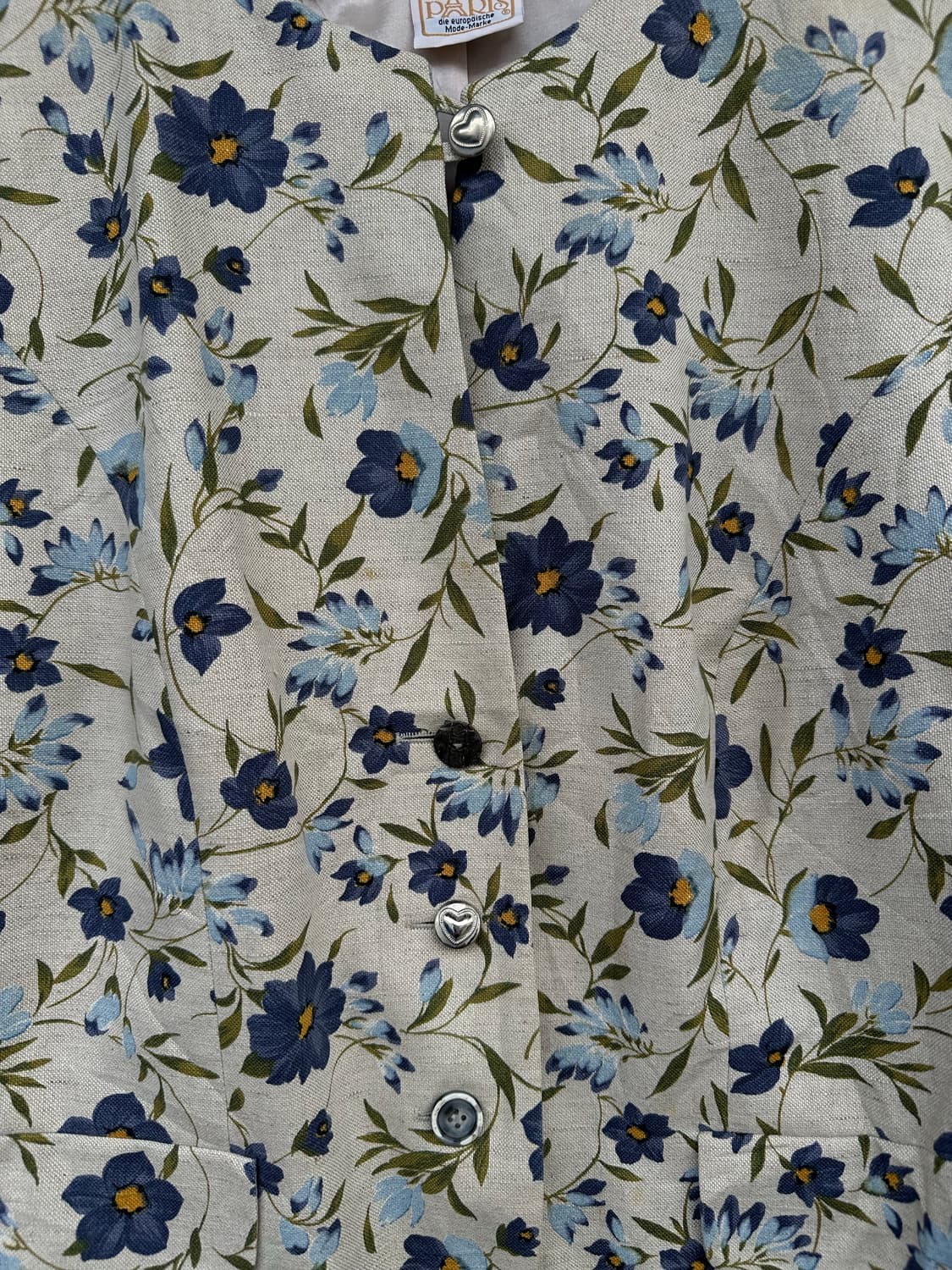 🇫🇷 Petit Paris Blue Flower Jacket 상품이미지6