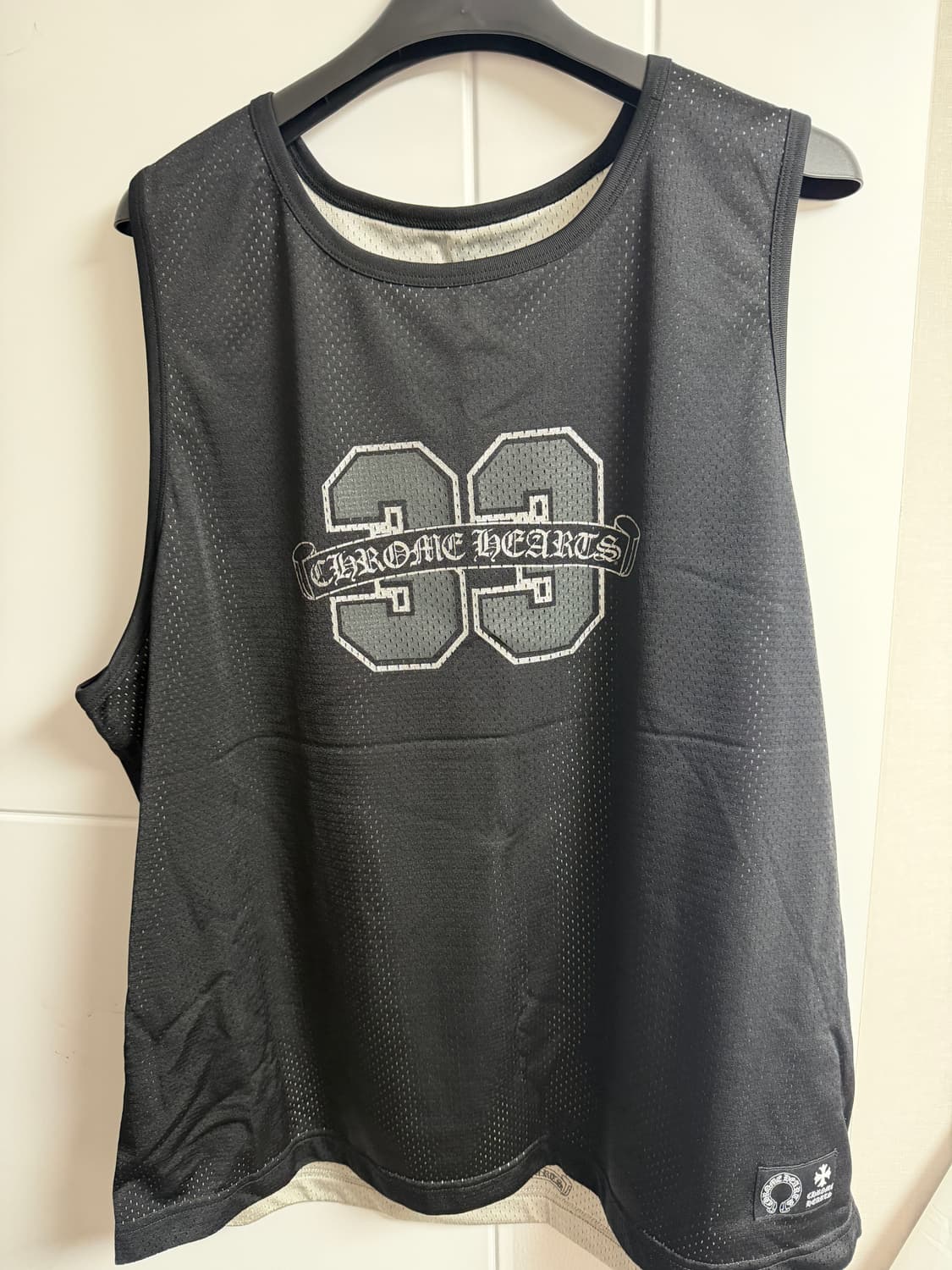 (XXL)크롬하츠 리버시블 메쉬 바스켓볼 저지 블랙 상품이미지1