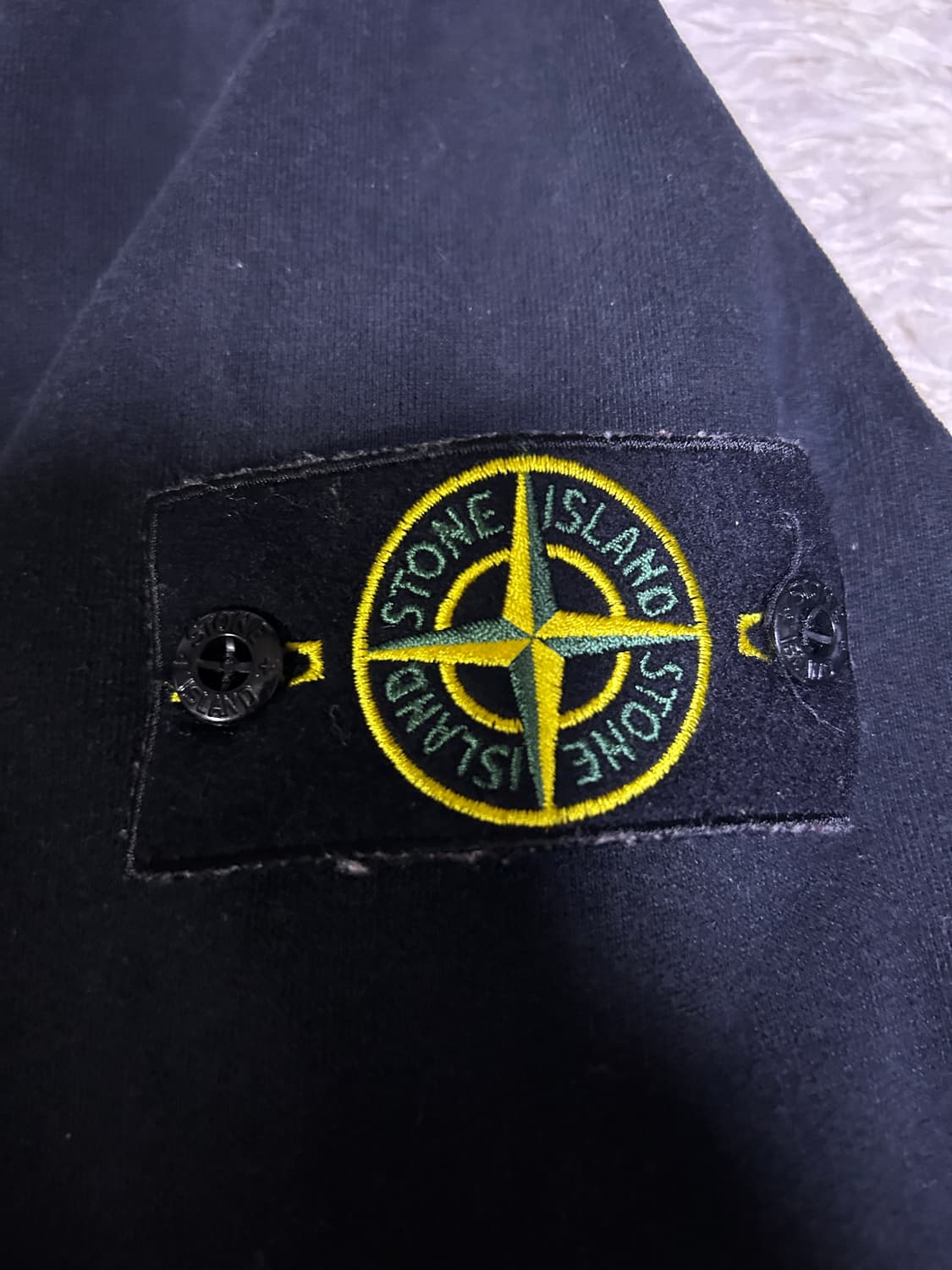 [L] 스톤아일랜드 맨투맨 블랙 상품이미지3