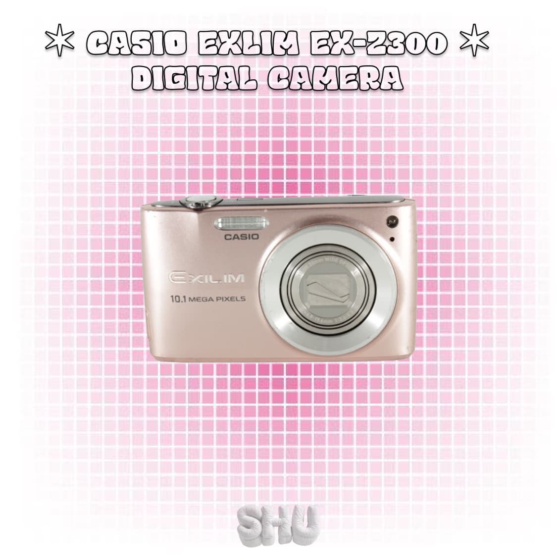 카시오 엑슬림 EX-Z300 빈티지 레트로 디카 디지털카메라 핑크 상품이미지2