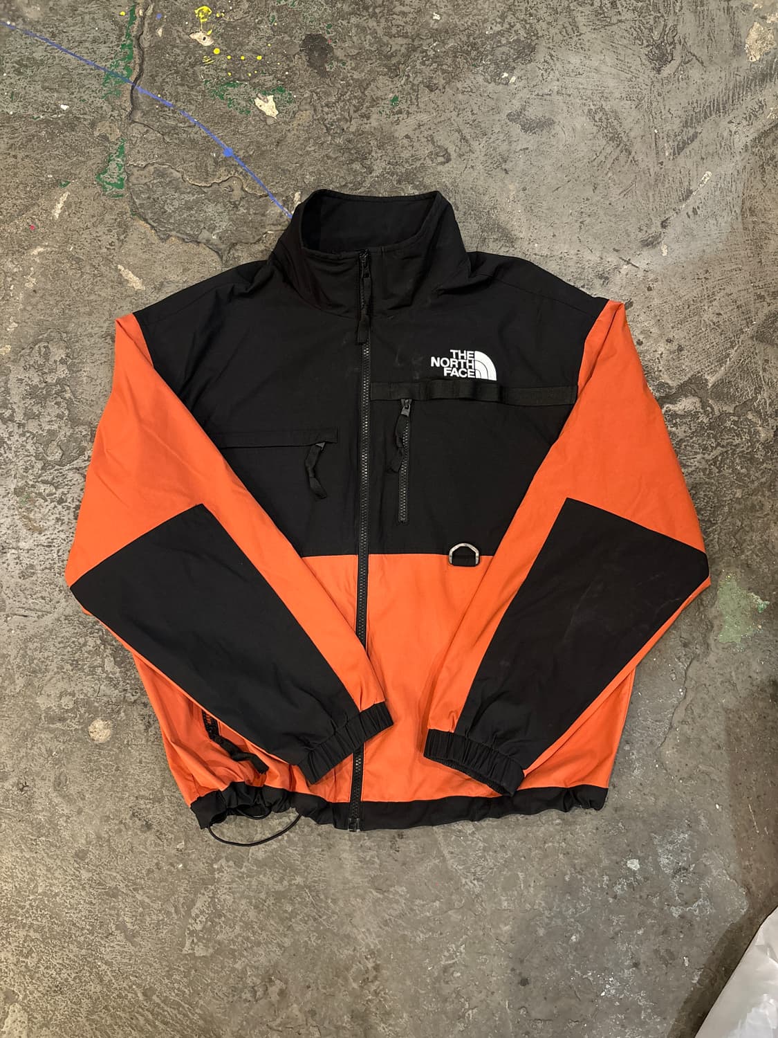 노스페이스 블랙 오렌지 바람막이 상품이미지6