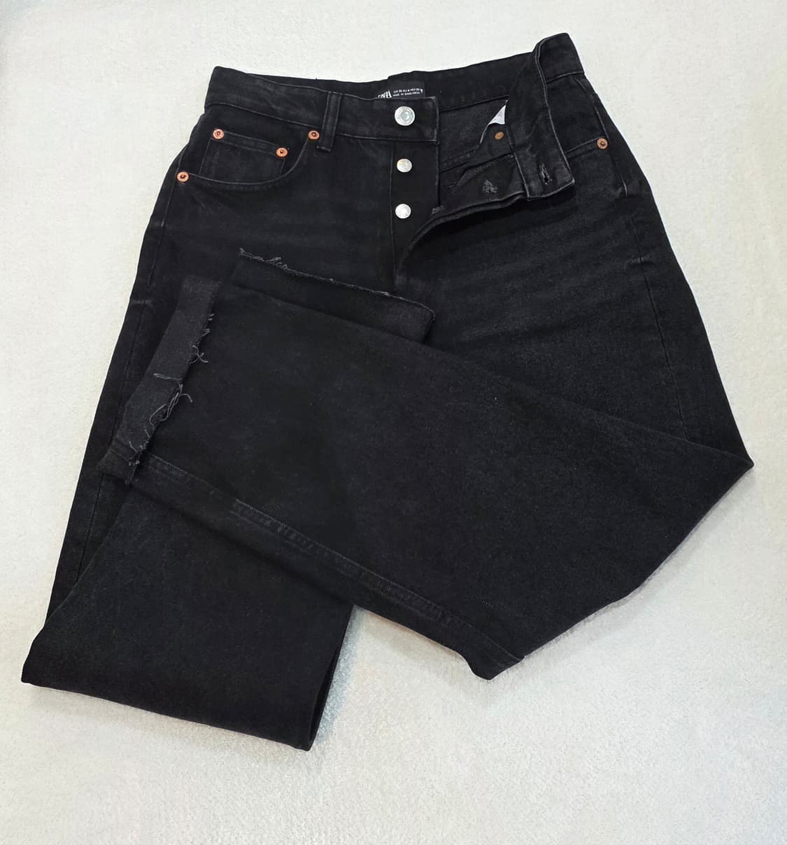 ZARA 와일드 데님 팬츠 상품이미지3