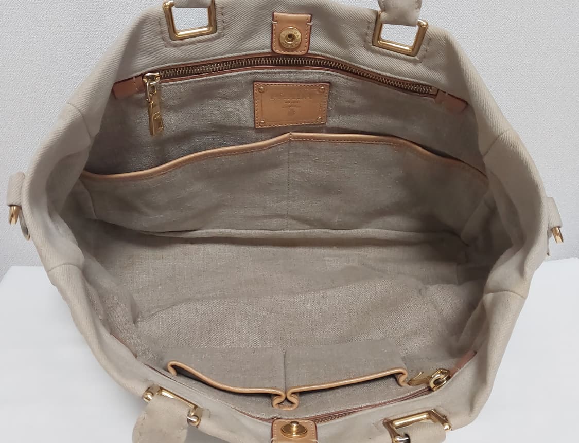 프라다 데님 카나파 캔버스 투웨이백 (정품) 상품이미지8