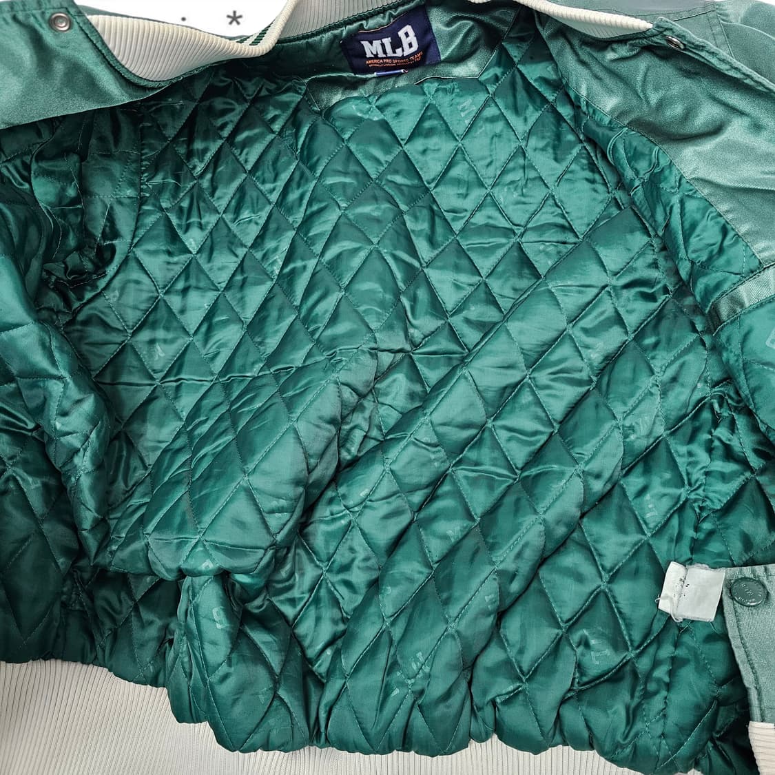 MLB 오클랜드 애슬레틱스 바시티 자켓 상품이미지7