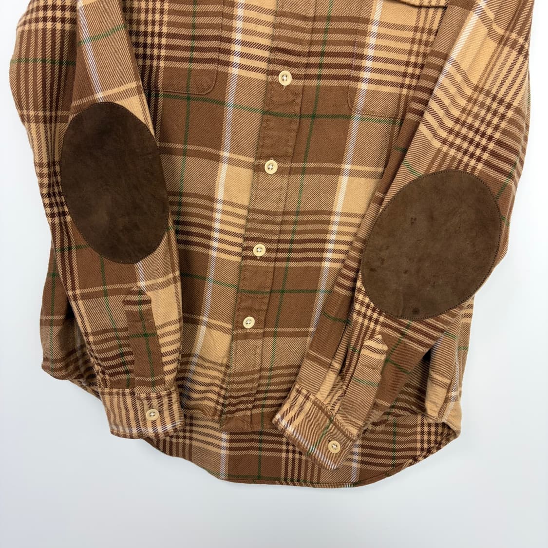 폴로 랄프로렌 가죽 패치 셔츠 상품이미지5