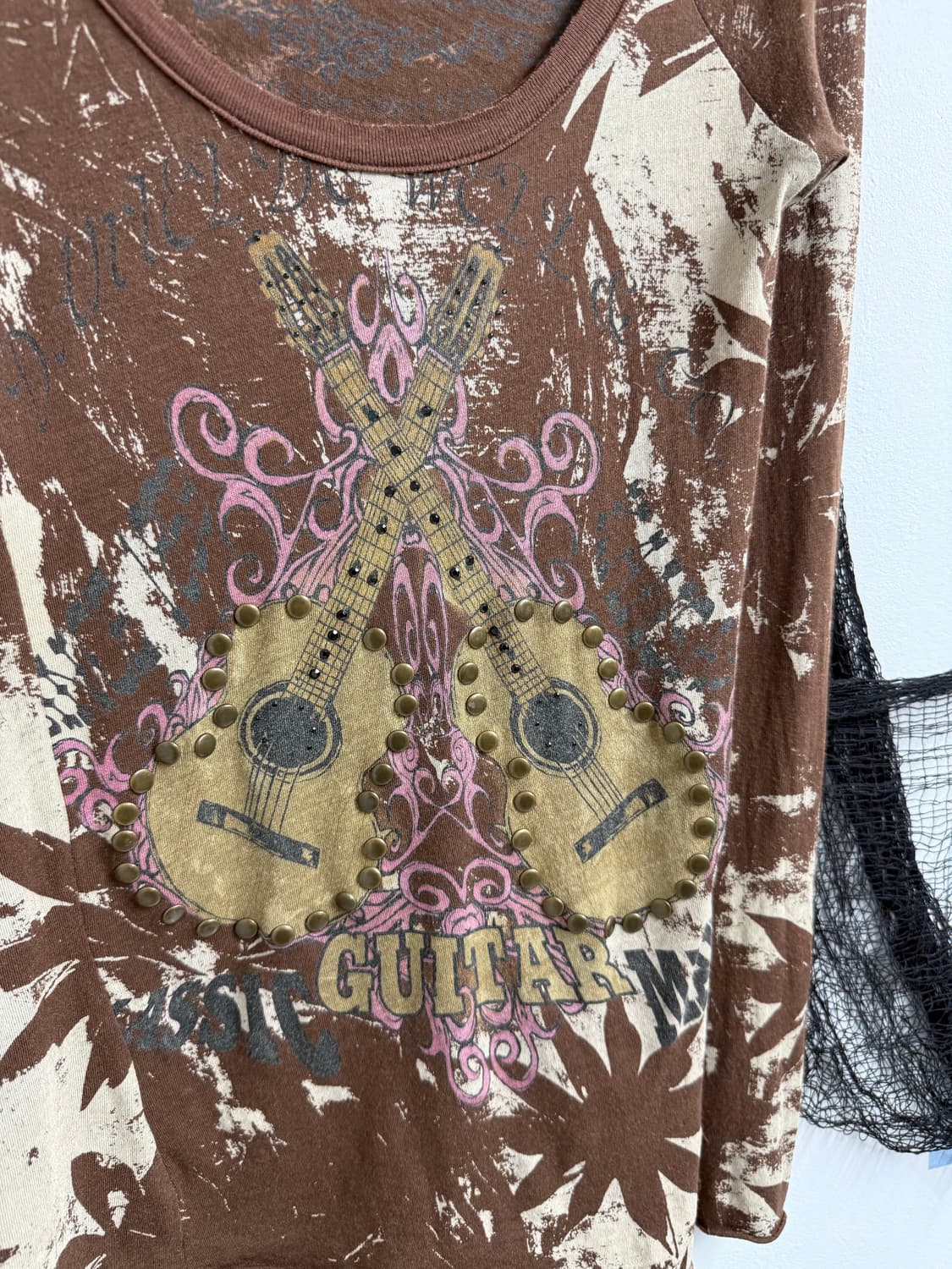 00s mood guitar printing longsleeve 상품이미지3