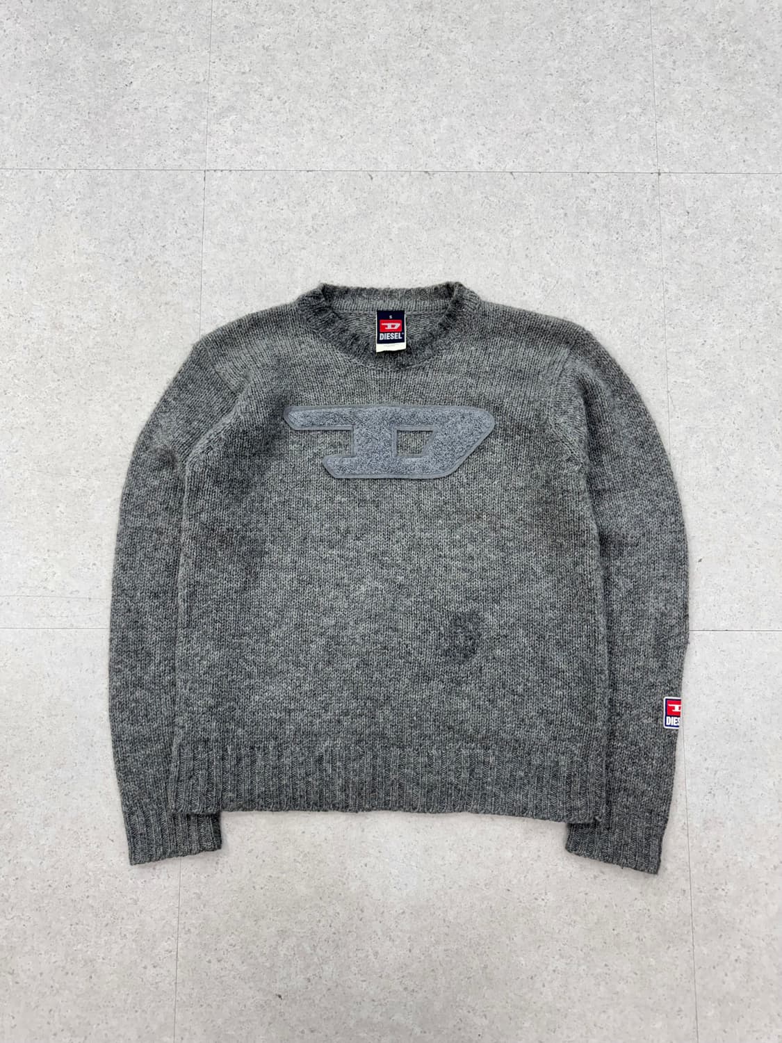Diesel 디젤 빅로고 울 니트  상품이미지1
