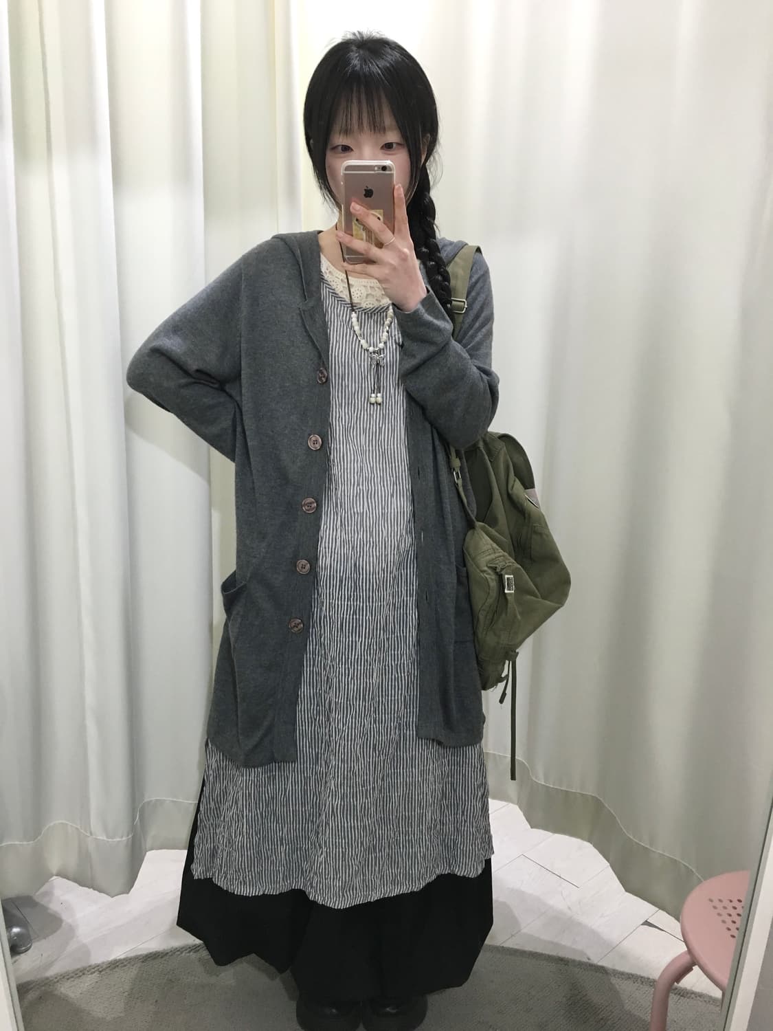mimiyann hoodie cardigan 상품이미지2
